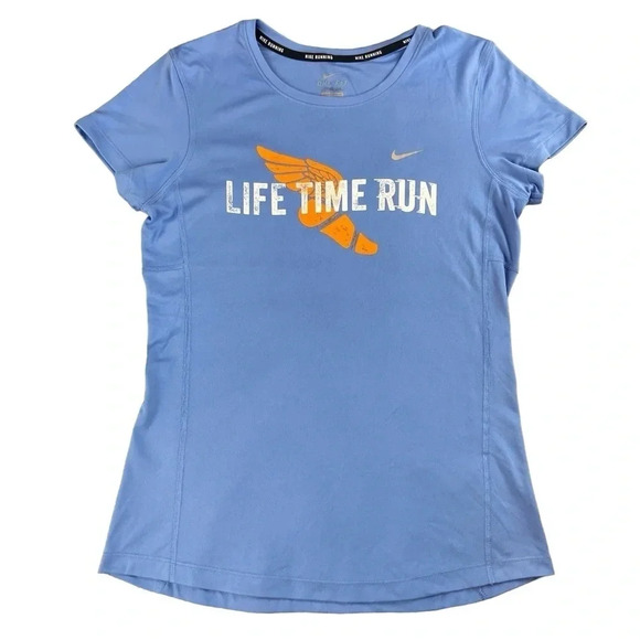 Nike Running Dri-Fit Short Sleeve Top Size S - Picture 1 of 5